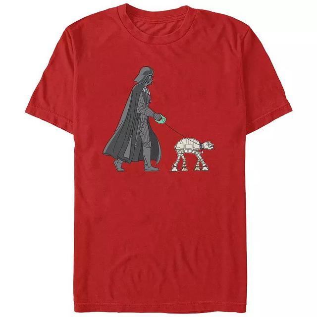 Mens Star Wars Darth Vader AT-AT Walker Graphic Tee Product Image