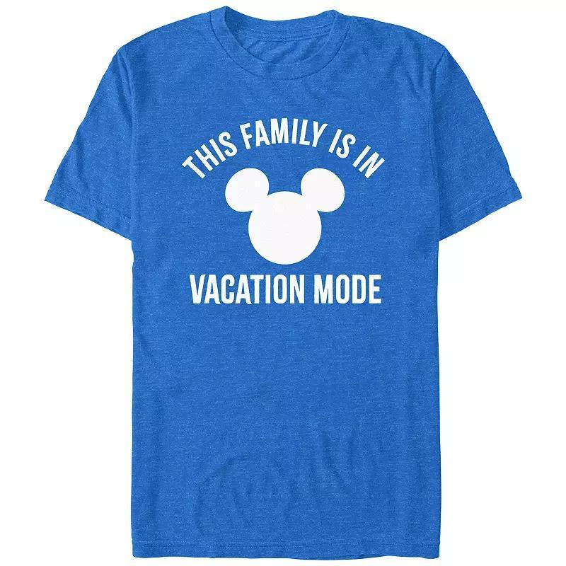 Disney Mens Park This Family Is In Vacation Mode Mickey Head Logo Tee Product Image