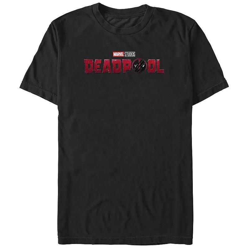 Big & Tall Marvel Deadpool Clawed Logo Graphic Tee, Mens Product Image