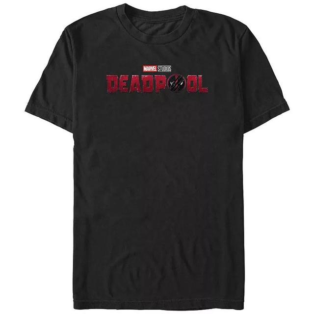 Big & Tall Marvel Deadpool Clawed Logo Graphic Tee, Mens Product Image