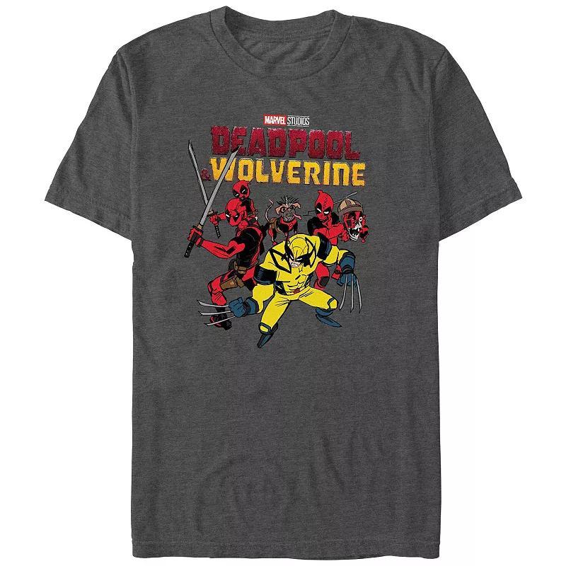 Fifth Sun Mens New Logo DeadPool 3 Short Sleeve T-Shirt Product Image