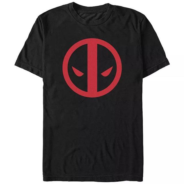 Mens Marvel Deadpool Emoji Mask Graphic Tee Product Image