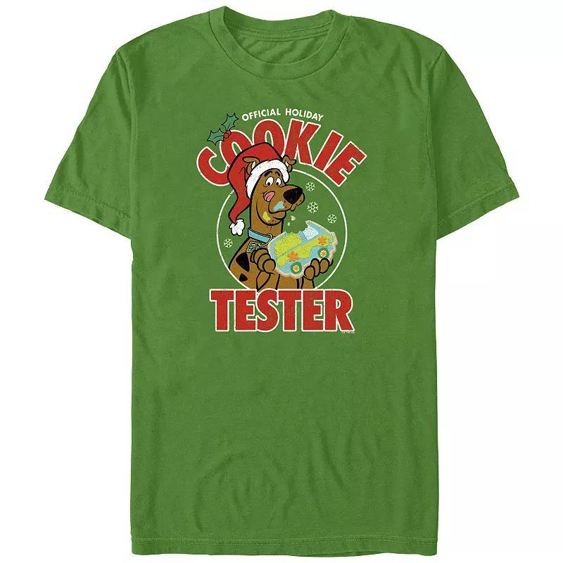 Mens Scooby-Doo Official Holiday Cookie Tester Graphic Tee Product Image