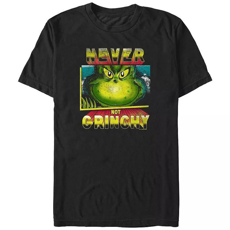 Big & Tall Dr. Seuss Never Not Grinchy Graphic Tee, Mens Product Image