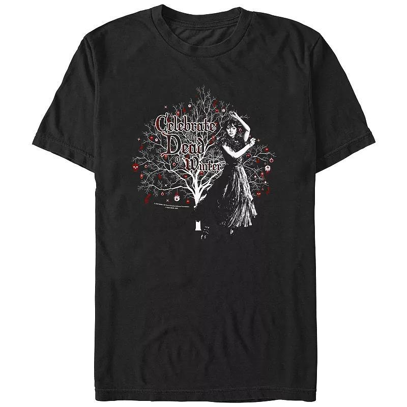 Mens Wednesday Celebrate The Dead Of Winter Graphic Tee Product Image