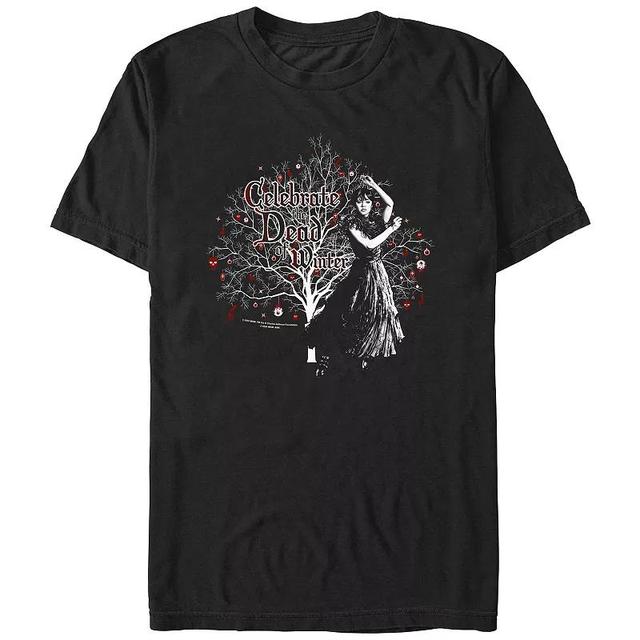 Mens Wednesday Celebrate The Dead Of Winter Graphic Tee Product Image