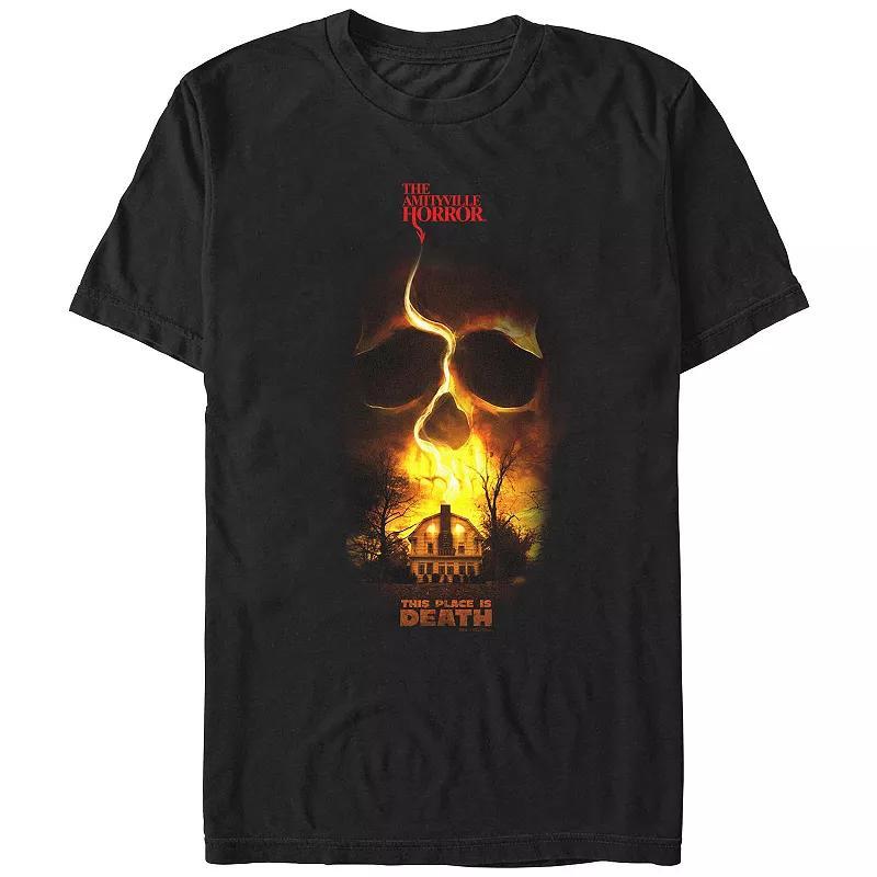 Mens The Amityville Horror The Place Is Death Graphic Tee Product Image