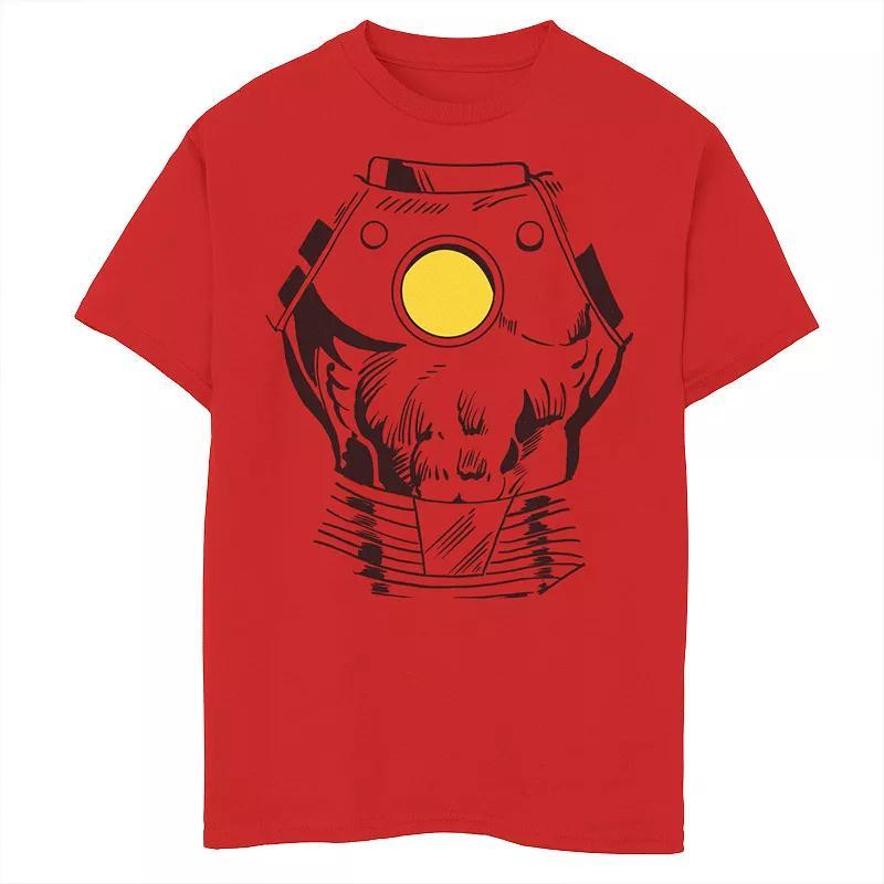 Boys 8-20 Marvel Iron Man Super Retro Halloween Cosplay Tee, Boys Product Image