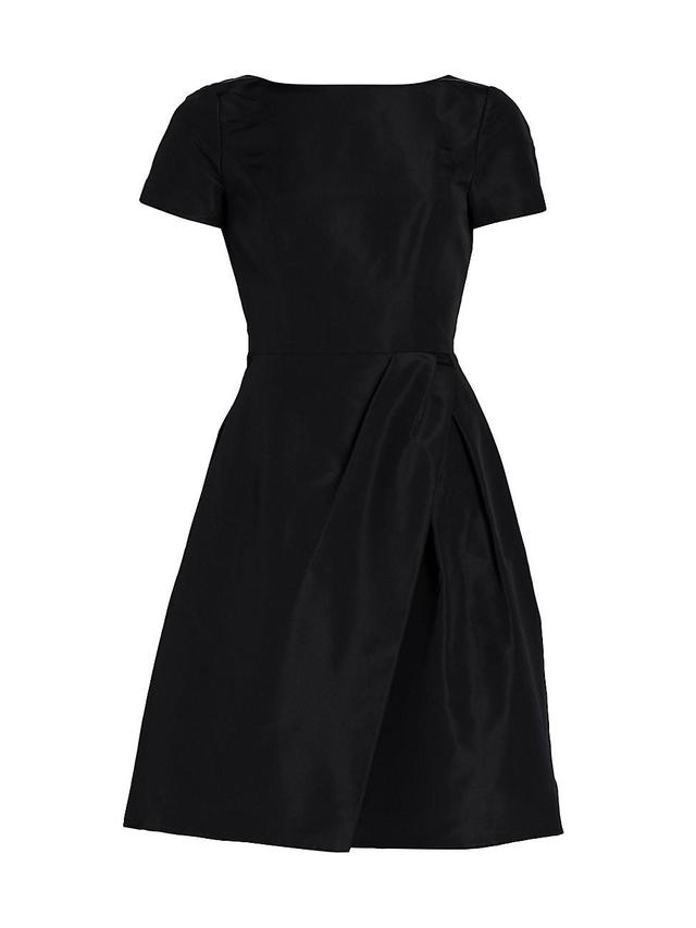 Womens Icon Silk Faille Cocktail Dress Product Image