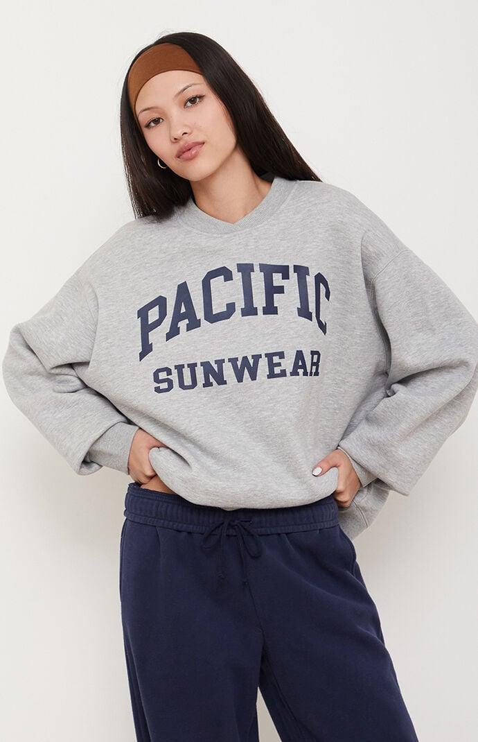 Women's Pacific Sunwear Varsity Crew Neck Sweatshirt product image