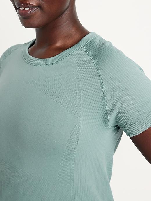 Fitted Seamless T-Shirt Product Image