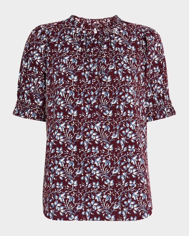 Los Altos Floral-Print Organic Cotton Top Product Image