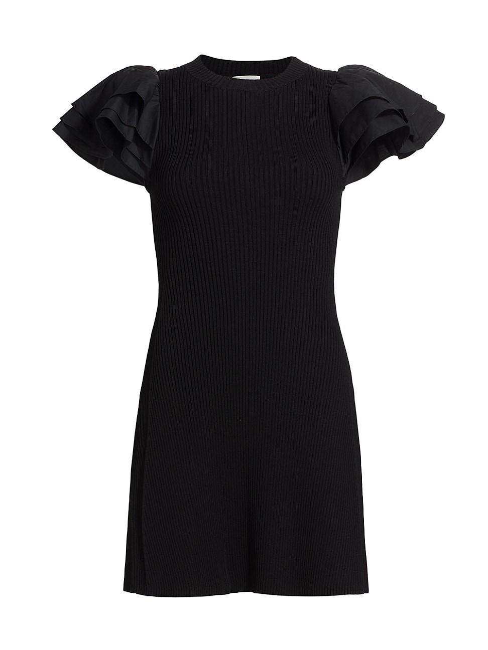 Womens Questa Rib-Knit Minidress Product Image