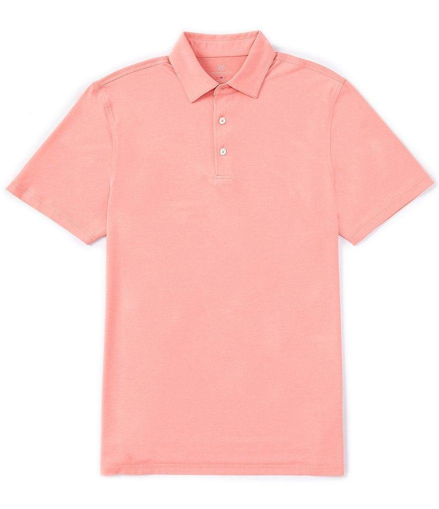 Southern Tide Brrr°®-eeze Heather Performance Stretch Short Sleeve Polo Shirt Product Image