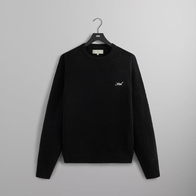 Kith Tilden Crewneck - Black Male Product Image