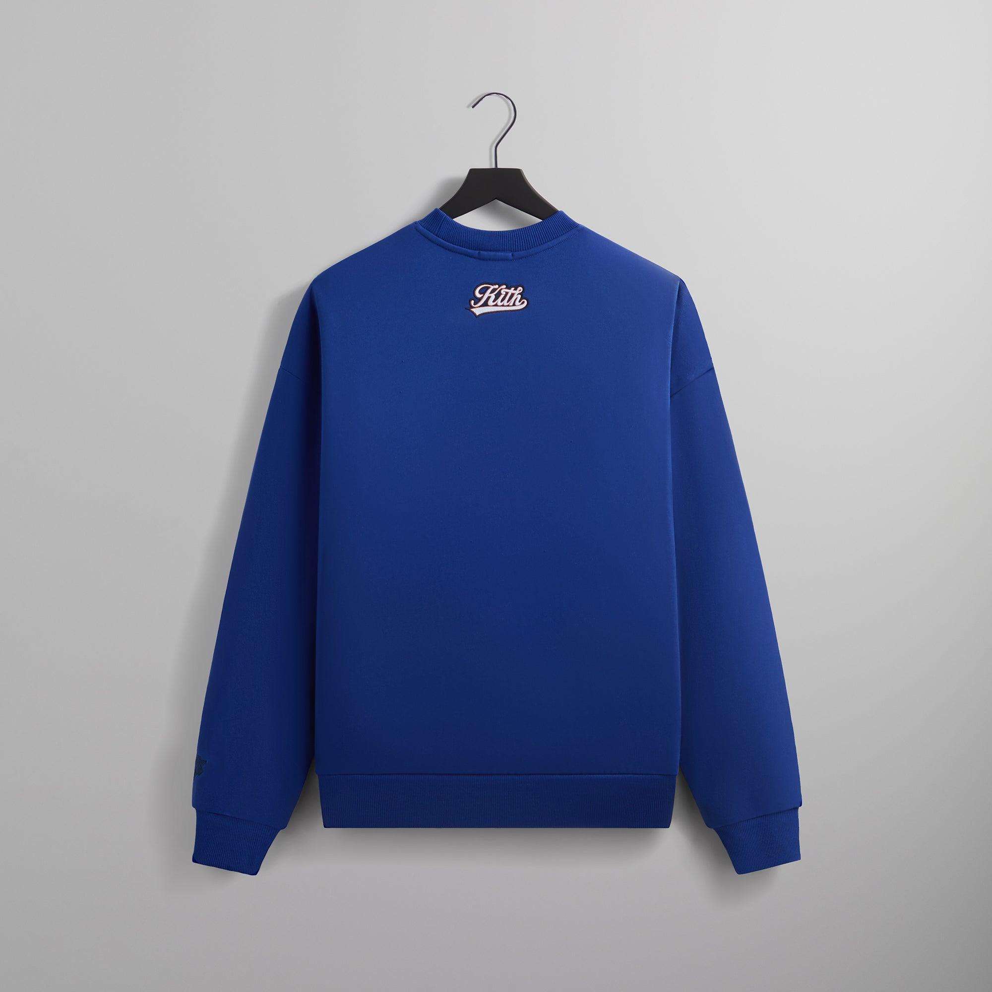 Kith for the New York Knicks Script Vintage Nelson Crewneck - Current Male Product Image