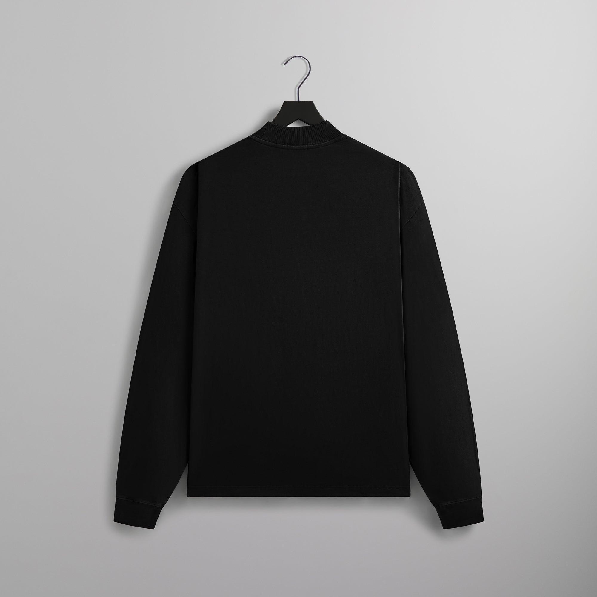 Kith Mock Neck LAX Tee - Black Male Product Image