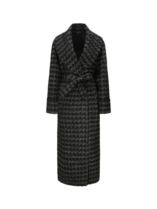 Emmeline Lapel Coat (Black) Product Image