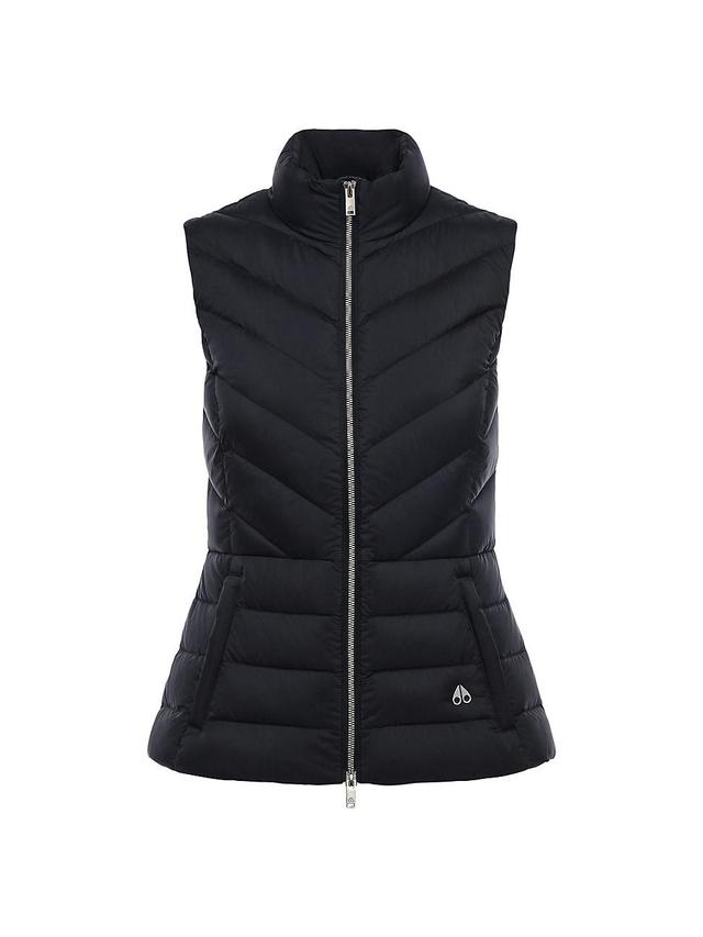 Womens Air Down Quilted Vest Product Image