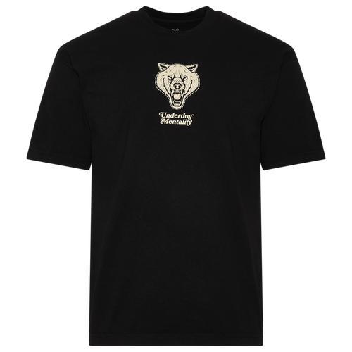 Deuce Mens Everyone Loves An Underdog T-Shirt - Black/Black Product Image