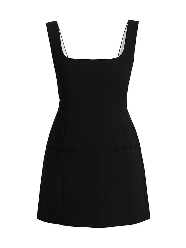 Womens Tailored Squareneck Minidress Product Image