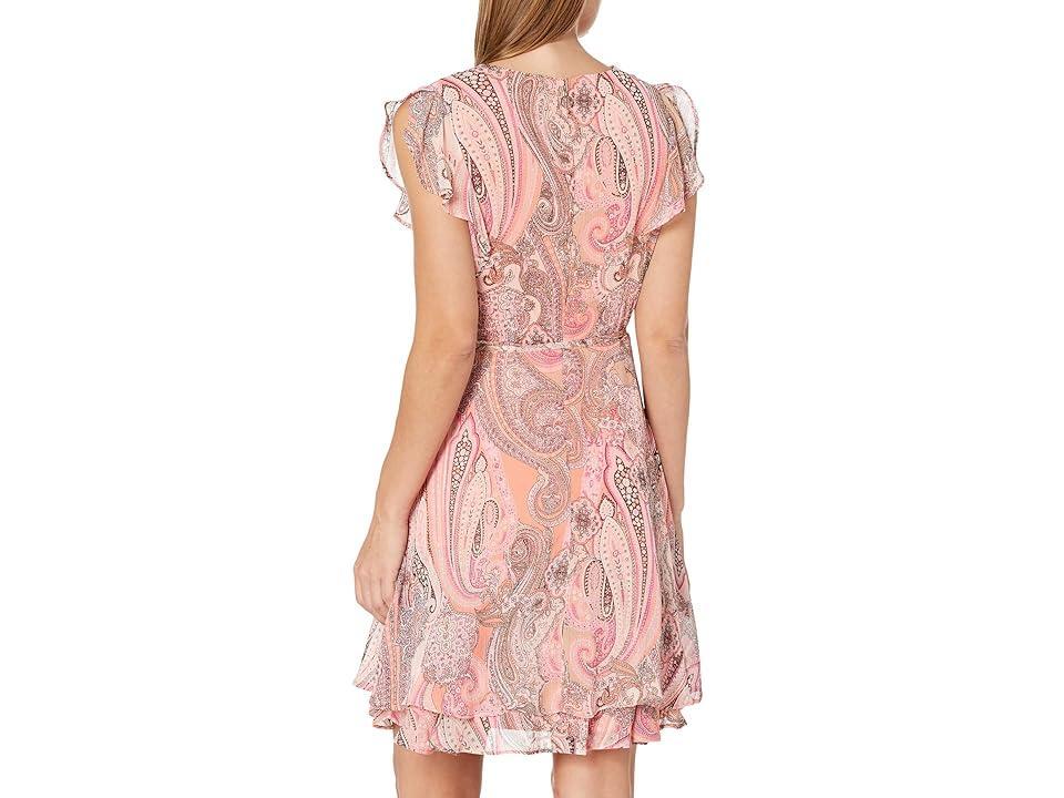 Tommy Hilfiger Jaipur Paisley Chiffon Dress (Bloom Multi) Women's Dress Product Image