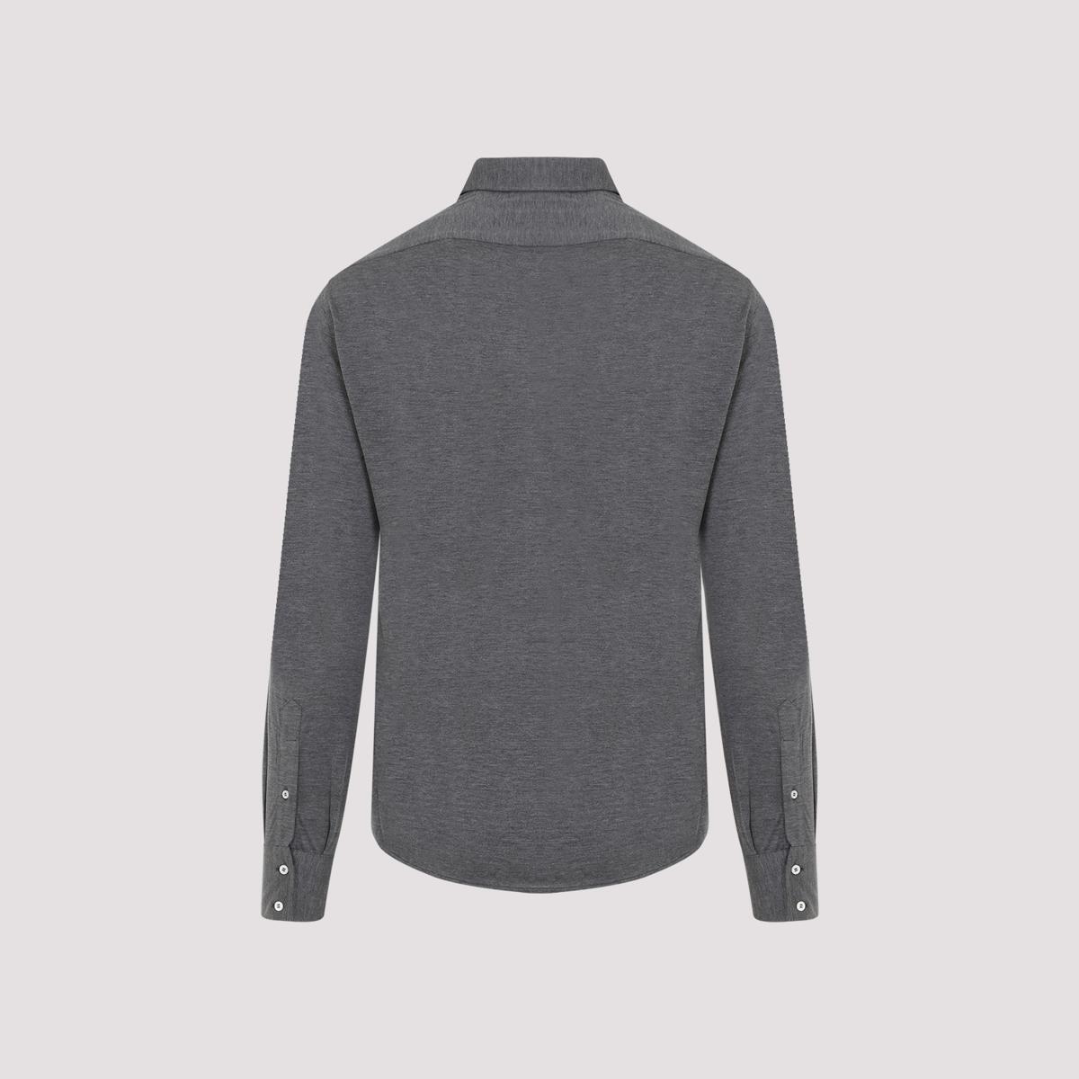 Jersey Shirt In Grey Product Image