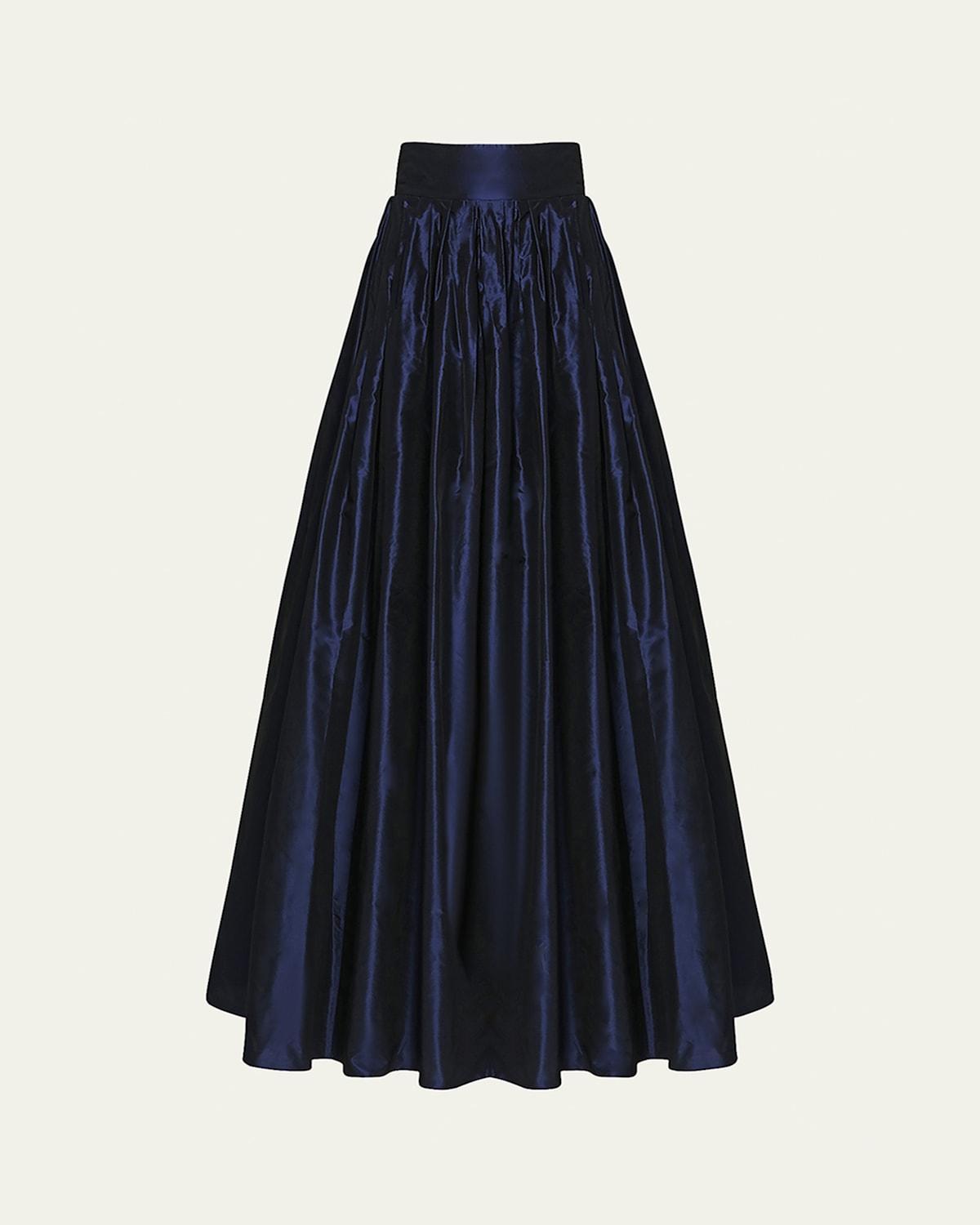 Pleated Silk Ball Skirt product image