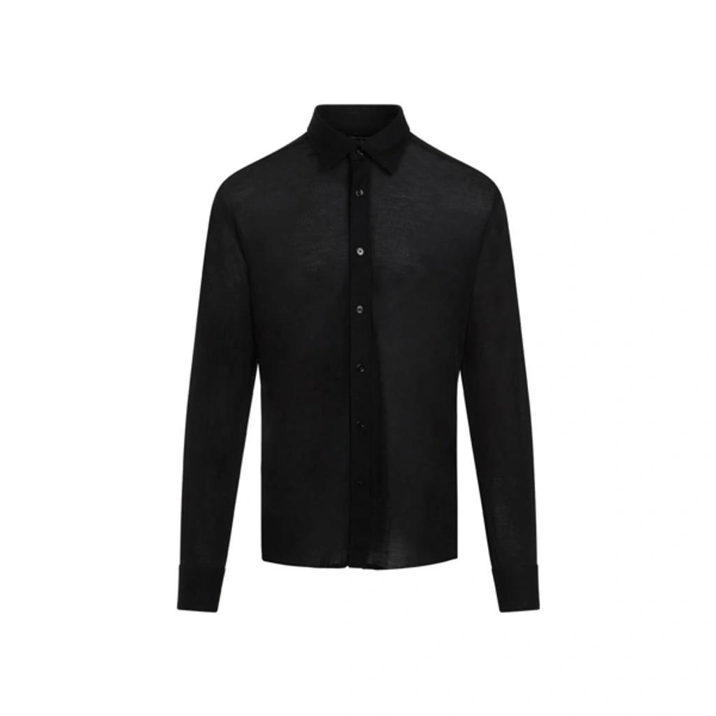 TOM FORD Western Shirt Clothing In Black Product Image