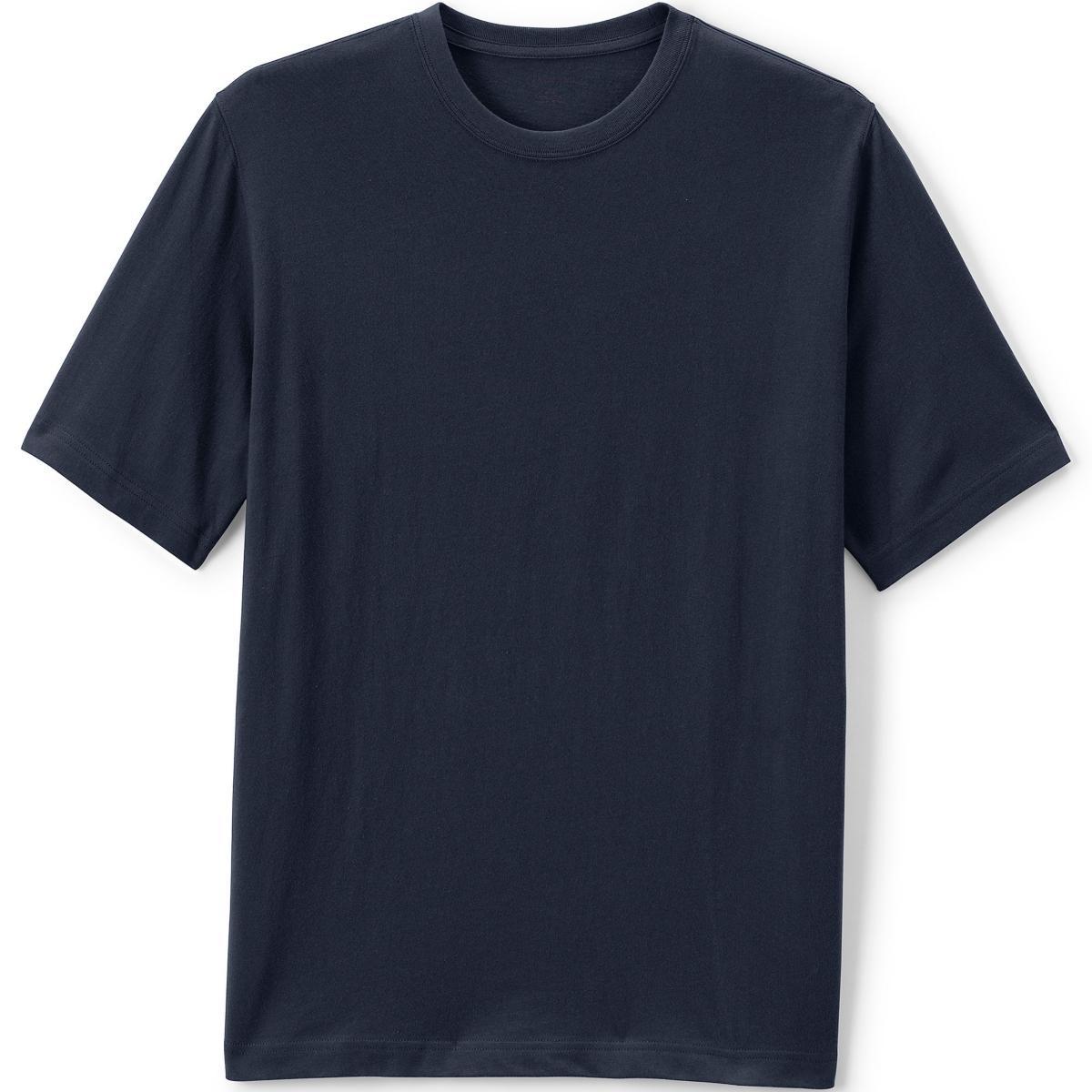 Lands End Mens School Uniform Short Sleeve Essential T-shirt Product Image