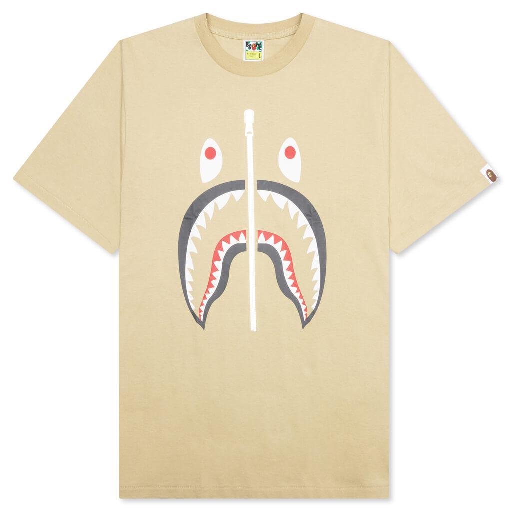 Shark Tee - Beige Male Product Image