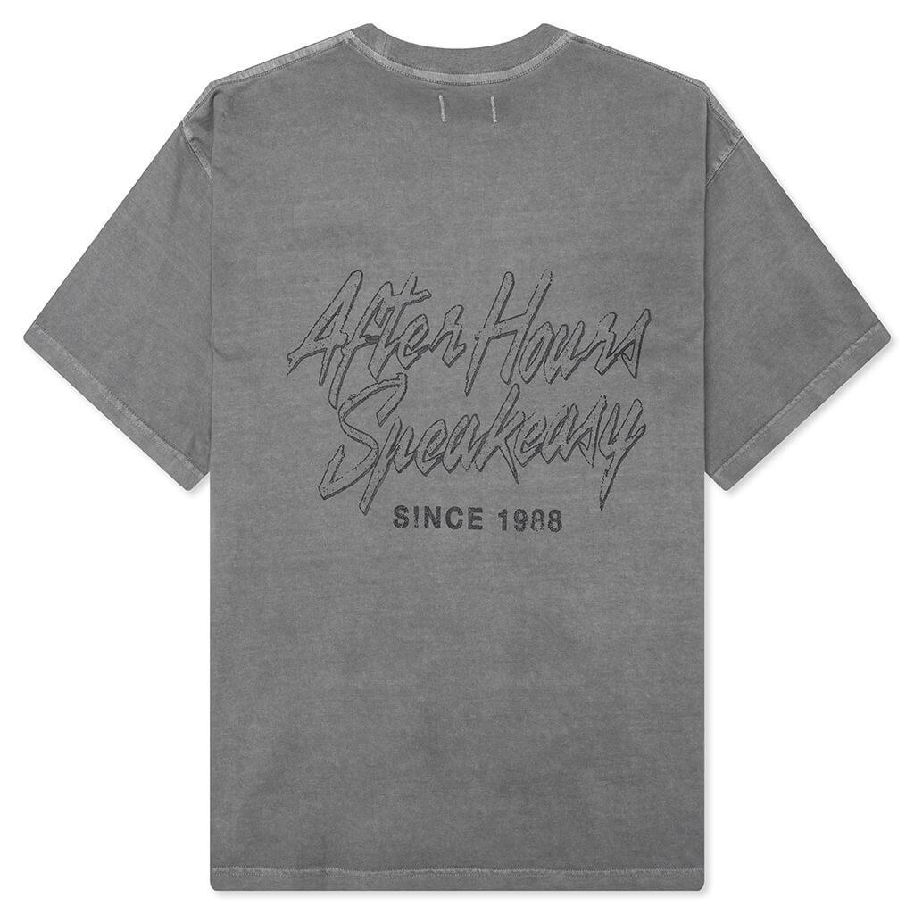 After Hours Speak Easy S/S Tee - Grey Male Product Image