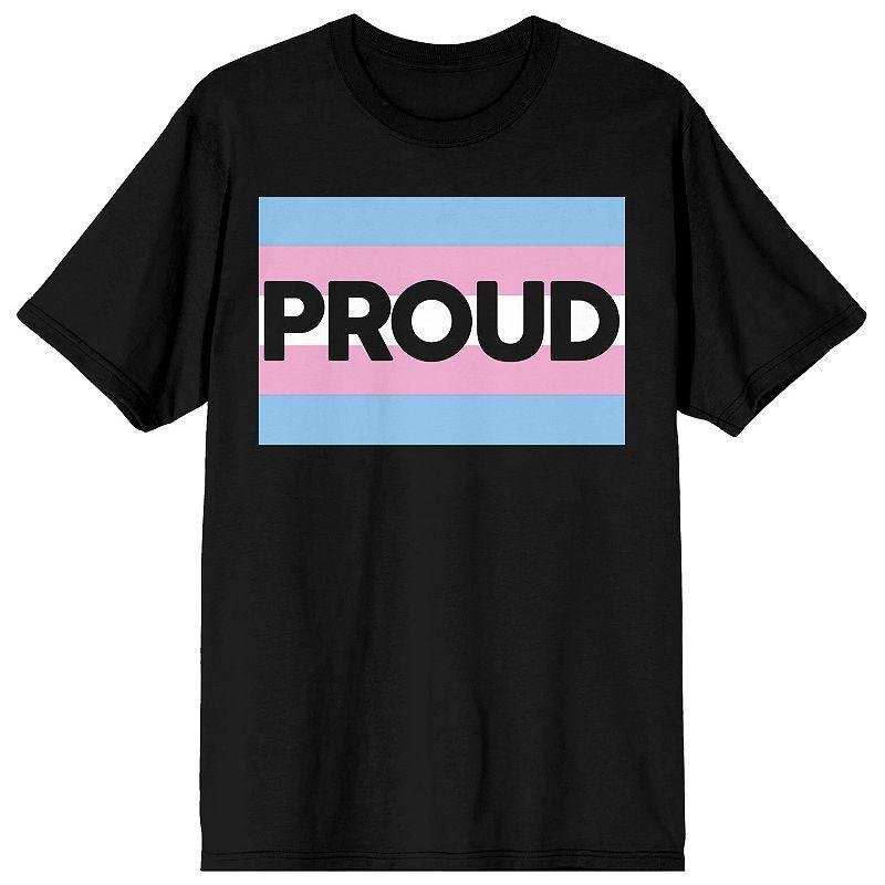 Mens Pride Transgender Flag Tee Product Image