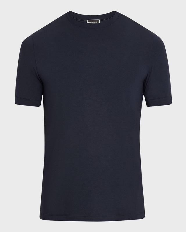 Mens Textured Crew T-Shirt Product Image