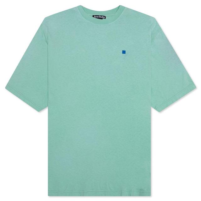 Crew Neck T-Shirt - Sea Foam Green Male Product Image