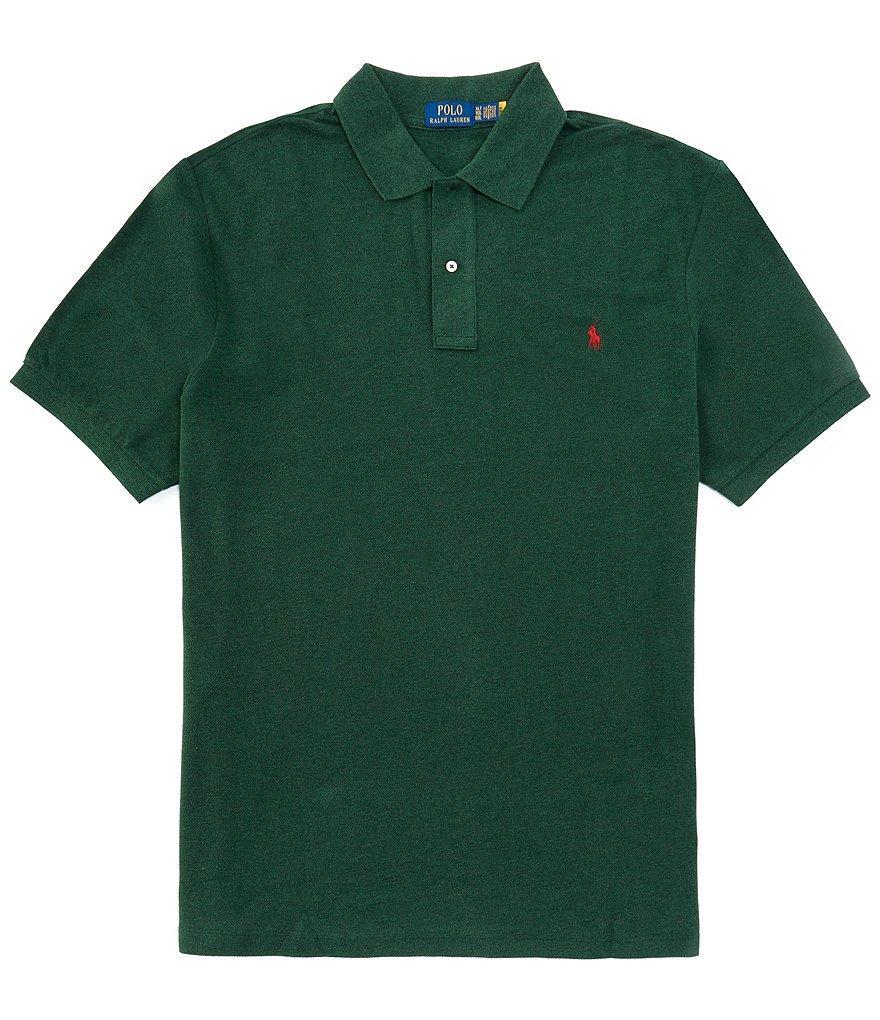 Polo Ralph Lauren Big & Tall Classic Fit Solid Cotton Mesh Polo Shirt Product Image