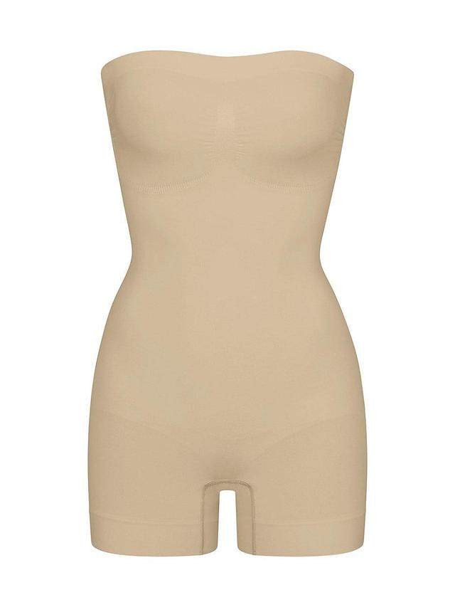 SKIMS Seamless Sculpt Strapless Shortie Bodysuit Product Image