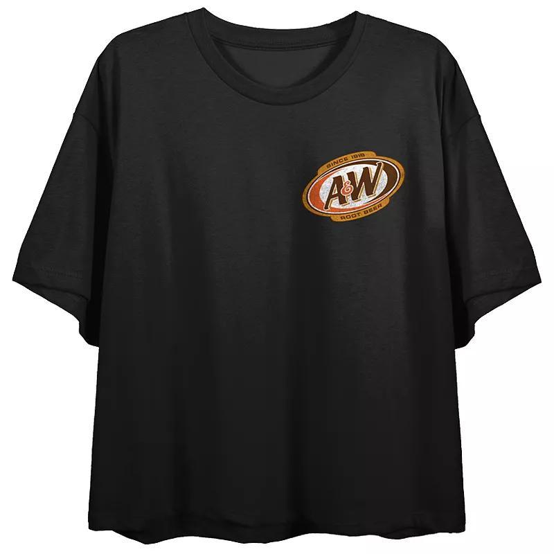 Juniors A&W Root Beer Since 1919 Mug Logo Flowy Graphic Tee, Womens Product Image