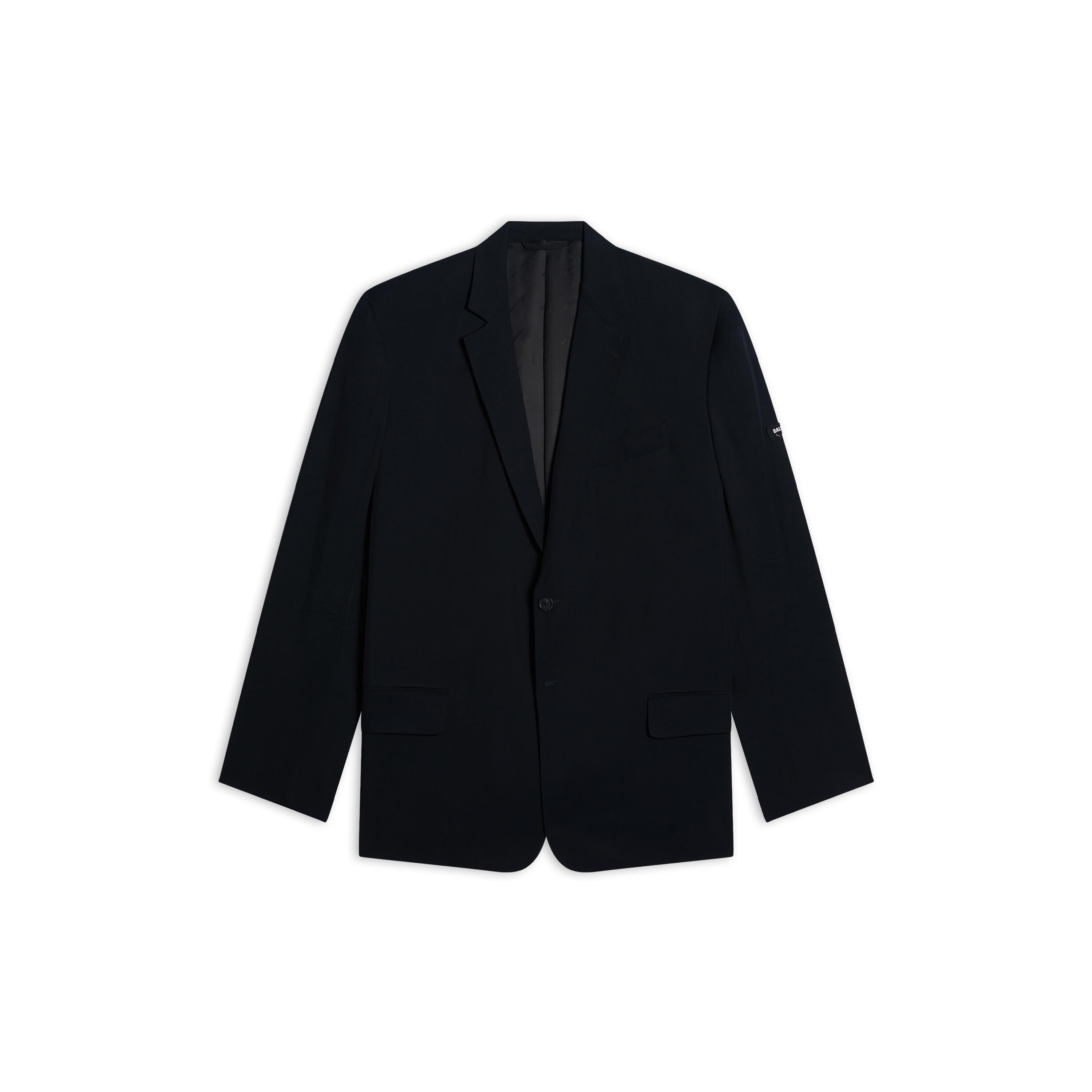 Men's Washed Jacket in Black Product Image