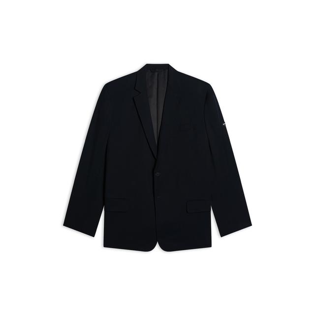 Men's Washed Jacket in Black Product Image