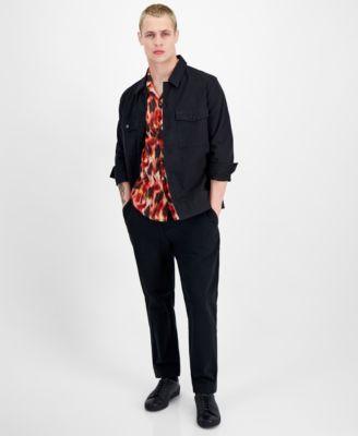 Hugo Ellino Relaxed Fit Camp Shirt Product Image