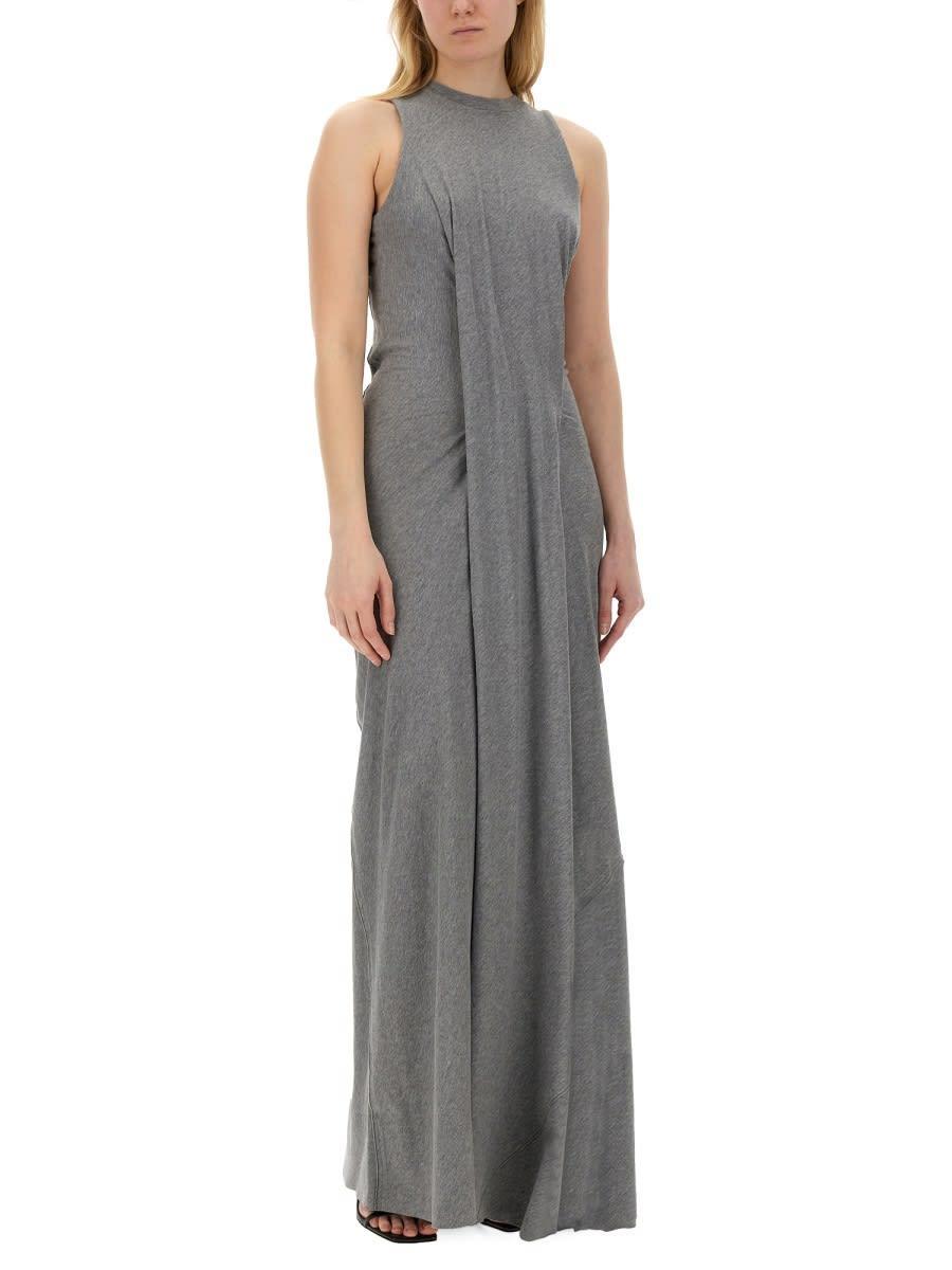 Long Dress In Grey Product Image