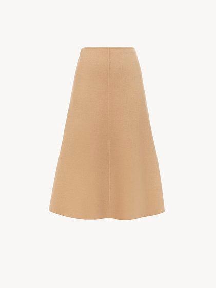 Flared midi skirt product image