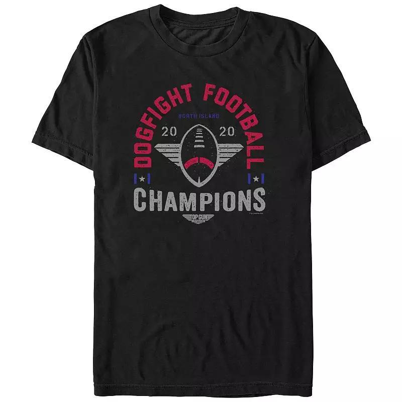 Big & Tall Top Gun Dogfight Football Champions Graphic Tee, Mens Product Image