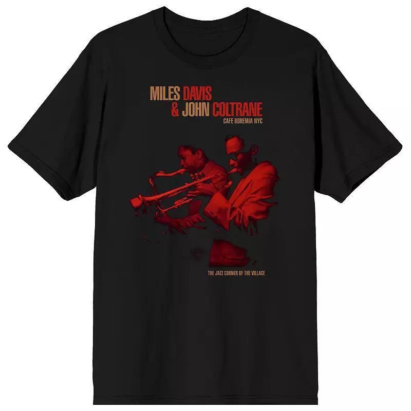 Mens Miles Davis & John Coltrane Cafe Bohemia Graphic Tee Product Image