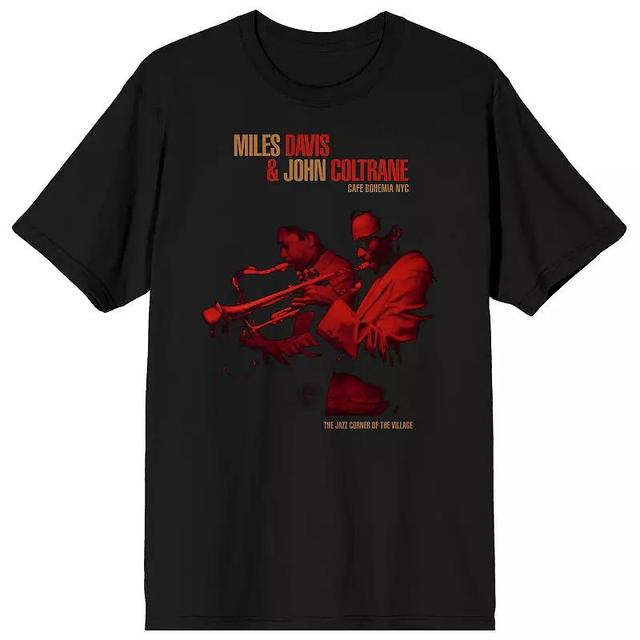 Mens Miles Davis & John Coltrane Cafe Bohemia Graphic Tee Product Image