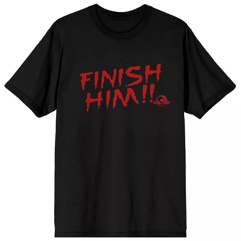 Mens Mortal Kombat Finish Him Tee, Boys Product Image