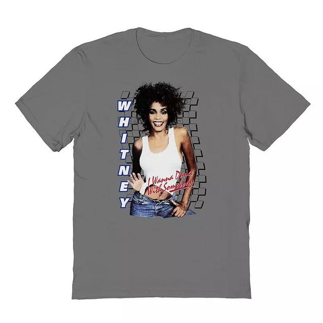 Mens Cool Whitney Graphic Tee Grey Product Image