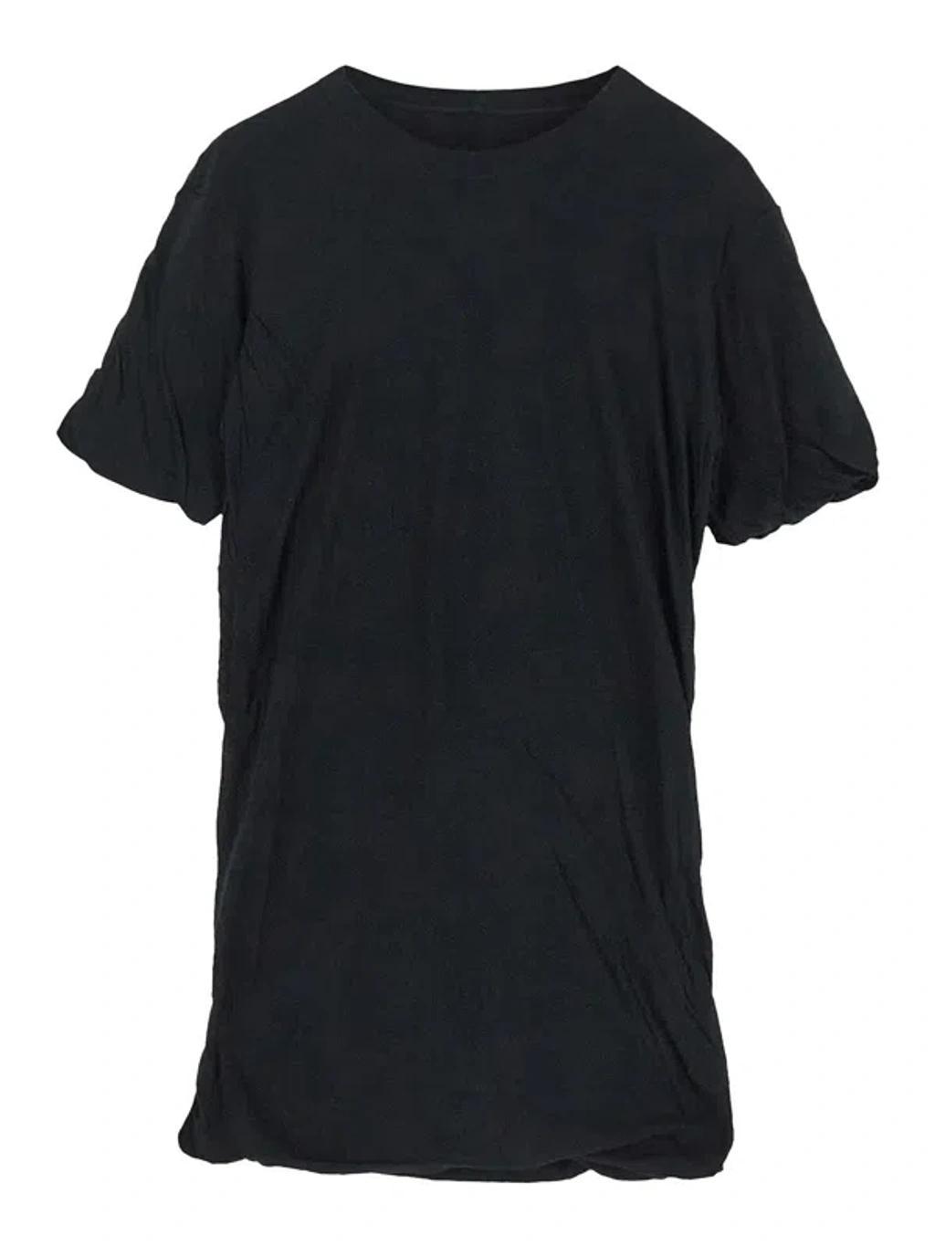 RICK OWENS Double Ss T In Black Product Image