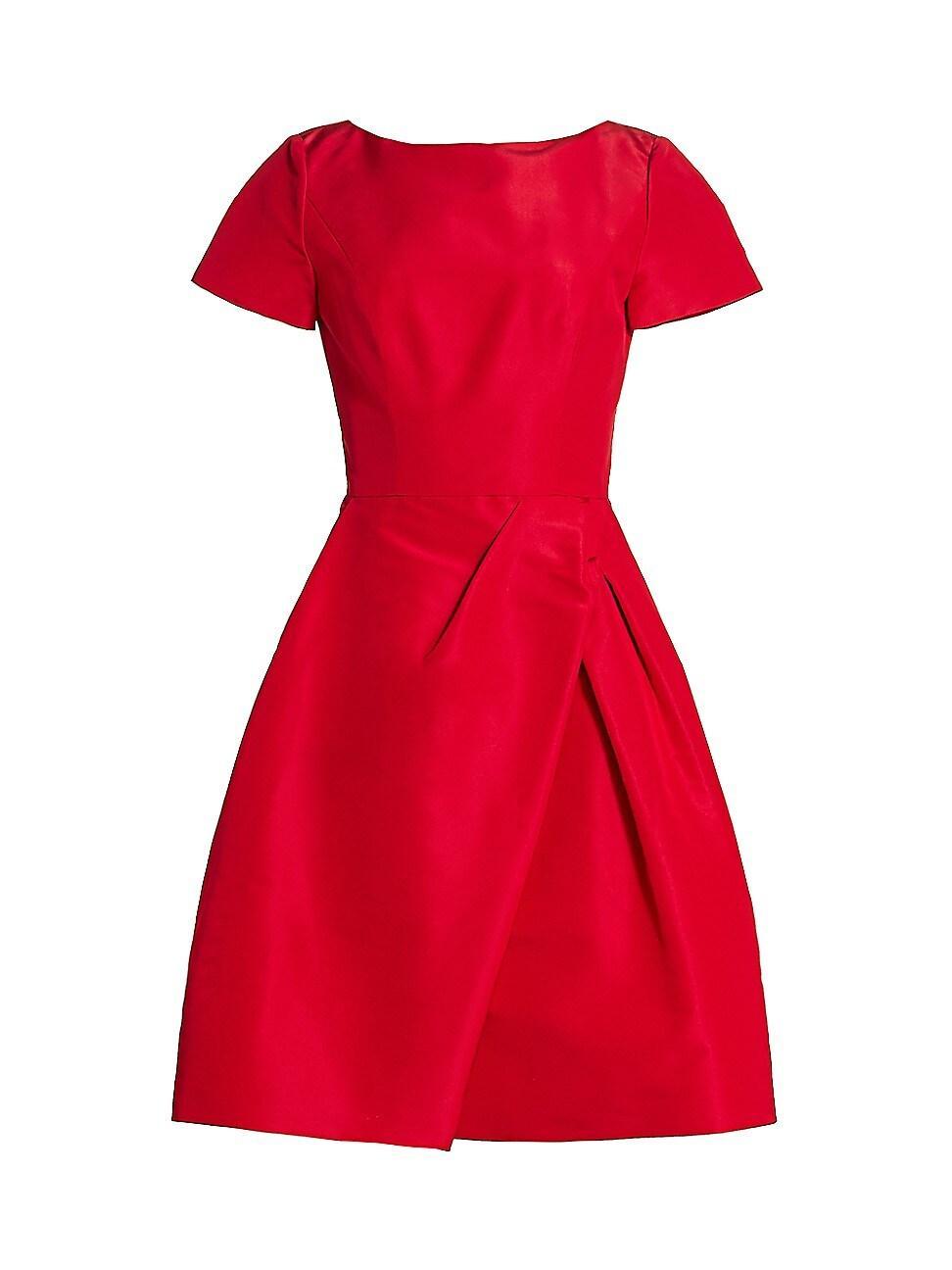 Womens Icon Silk Faille Cocktail Dress Product Image